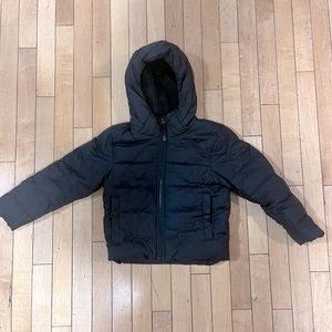 Black North face Kids coat